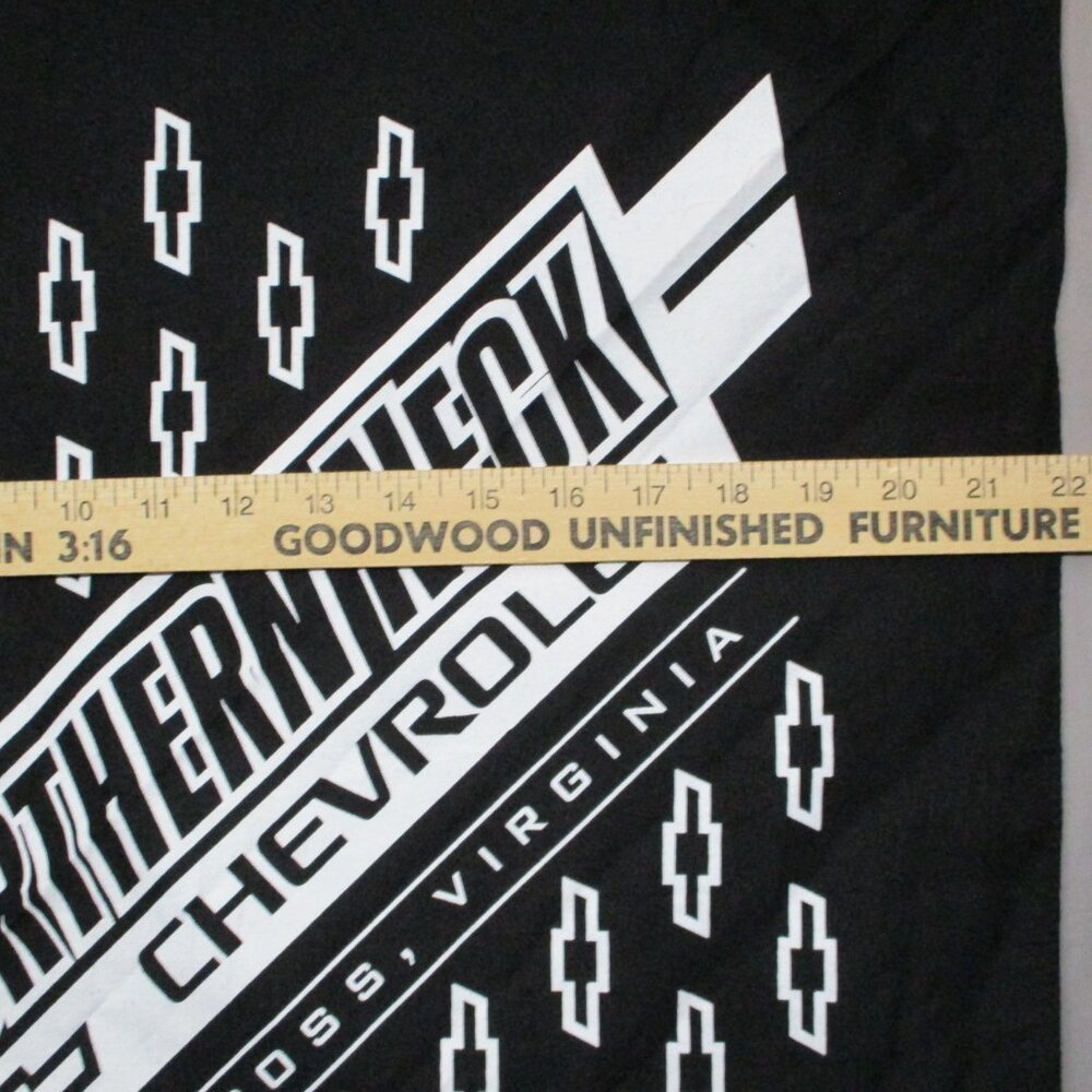 Chevrolet Northern Neck Bandana/Scarf Black & White - Picture 4 of 10